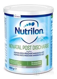 Nutrilon 1 Nenatal POST DISCHARGE (po propuštění) (inů. 2019) 1x400 g