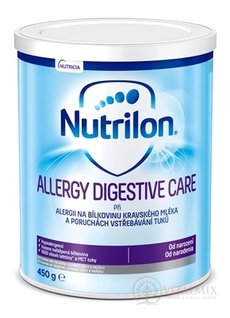 Nutrilon ALLERGY Digestive CARE mléčná výživa v prášku (od narození) (inů. 2019) 1x450 g