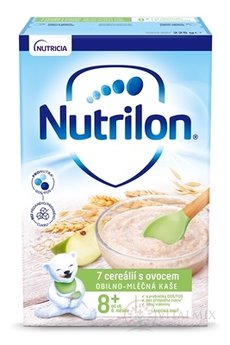 Nutrilon obilno-mléčná kaše 7 cereálií s ovocem (od ukonč. 8. měsíce), 1x225 g