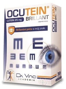 OCUTEIN BRILLANT Lutein 25 mg - DA VINCI cps 1x30 ks
