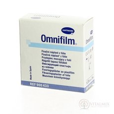 Omnifilm hypoalergenní náplast fixační z transparentní fólie (1,25cmx5m) 1x1 ks