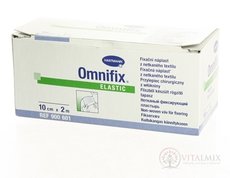 OMNIFIX ELASTIC hypoalergenní náplast fixační z netkaného textilu (10cmx2m) 1x1 ks