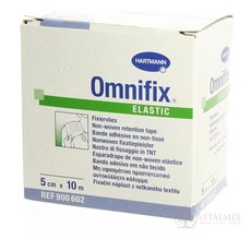 OMNIFIX ELASTIC hypoalergenní náplast fixační z netkaného textilu (5cmx10m) 1x1 ks