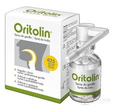 Oritolin sprej do krku - 425 dávek 1x30 ml
