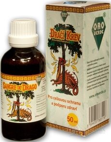 ORO Verde DRAČÍ KŘV přírodní pryskyřice (Sangre de Drago) 1x50 ml