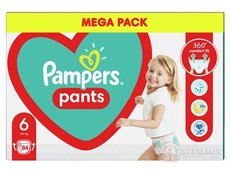 PAMPERS Active PANTS BOX 6 (MEGA PACK) plenkové kalhotky (15+ kg) 1x84 ks