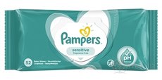 PAMPERS Baby Wipes Sensitive vlhčené ubrousky 1x52 ks