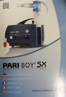 PARI BOY SX přístroj na inhalační terapii s příslušenstvím, 1x1 ks