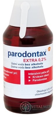 Parodontax Extra 0,2% ústní voda 1x300 ml