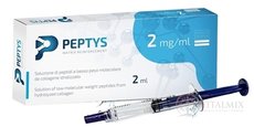 PEPTYS 2 roztok peptidů PEP-22 z kolagenu 2 mg/ml injekce předplněná, nízkomolekulární peptidy (LWP) 1x2 ml