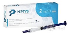 PEPTYS 2 roztok peptidů PEP-22 z kolagenu 2 mg/ml injekce předplněná, nízkomolekulární peptidy (LWP) 1x2 ml