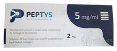 PEPTYS 5 roztok peptidů PEP-52 z kolagenu 5 mg/ml injekce předplněná, nízkomolekulární peptidy (LWP) 1x2 ml