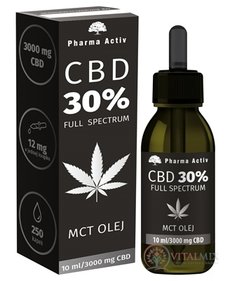 Pharma Activ CBD 30% Full Spectrum MCT OLEJ 1x10 ml