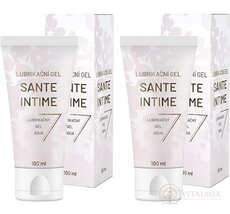 Pharma Activ Lubrikační gel SANTE INTIME na bázi vody 2x100 ml (200 ml)