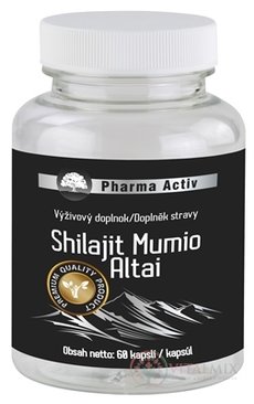 Pharma Activ Shilajit Mumio Altai cps (inov.2020) 1x60 ks