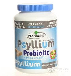 PharmaLINE Psyllium Probiotic cps 1x100 ks