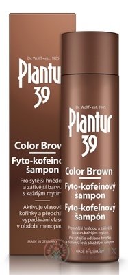 Plantur 39 Color Brown Fyto-kofeinový šampon 1x250 ml