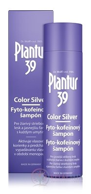 Plantur 39 Color Silver Fyto-kofeinový šampon 1x250 ml