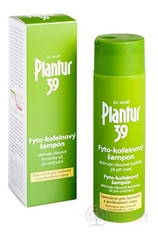 Plantur 39 Fyto-Kofeinový šampon pro barvené vlasy 1x250 ml
