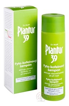 Plantur 39 Fyto-Kofeinový šampon pro jemné vlasy 1x250 ml