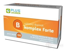 PLUS LÉKÁRNA B komplex Forte tbl 1x100 ks