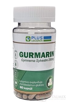 PLUS LÉKÁRNA GURMARIN cps Gymnema Sylvestre 250 mg, 1x60 ks