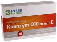 PLUS LÉKÁRNA Koenzym Q10 60 mg + E cps 1x30 ks