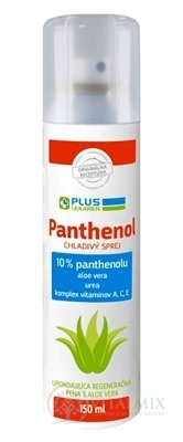 PLUS LÉKÁRNA Panthenol 10% chladivého SPREJ sensitive, pěna 1x150 ml