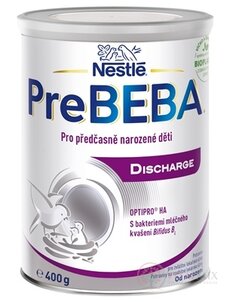 PreBEBA DISCHARGE, potravina pro zvláštní lékařské účely, instantní mléčná kojenecká výživa, 400 g