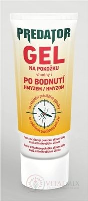 PREDATOR gel na pokožku vhodný i po bodnutí hmyzem 1x25 ml