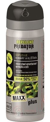 PREDATOR MAXX PLUS repelent proti komárům a klíšťatům 1x80 ml