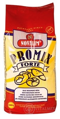 PROMIX-FORTE, silná bezlepková mouka plv 1x1000 g