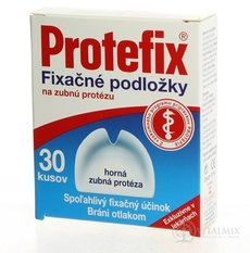 Protefix Fixační podložky na horní zubní protézu fixační podložka 1x30 ks