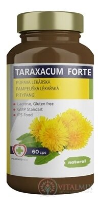 Pampeliška lékařská - TARAXACUM FORTE - Pharmed New cps 1x60 ks