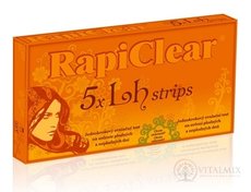 RapiClear 5 x Lh strips jednokrokový ovulační test 1x5 ks