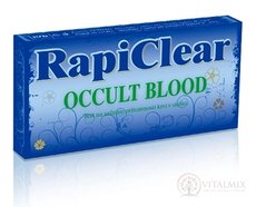 RapiClear Occult BLOOD IVD test na automatická diagnóza, 1x1 set