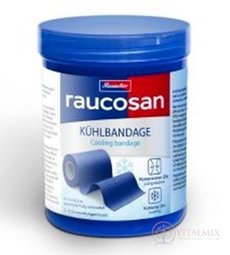 Raucosan KÜHLBANDAGE chladící elastická bandáž, 8cm x 4,5m, 1x1 ks