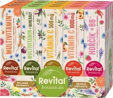 Revital Botanicals MIX BOX tbl eff s bylinnými extrakty, mix 5 produktů (5x4x20 ks), 1x1 set