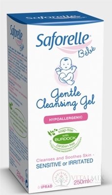 SAFORELLE Bebe jemný čisticí gel 1x250 ml