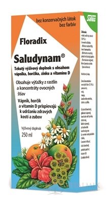 SALUS Floradix Saludynam tekutá From 1x250 ml