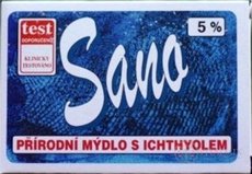 SANO - mýdlo s Ichtamolu 5% 1x100 g