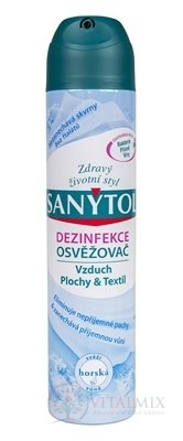 SANYTOL OSVĚŽOVAČ Vzduch sprej, horská vůně, 1x300 ml