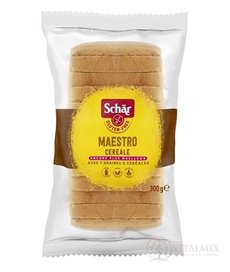 Schär MAESTRO Cereálie chléb bez lepku, vícezrnný, krájený, 1x300 g