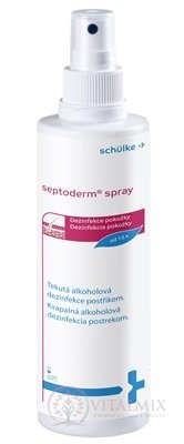 Septoderm spray dezinfekce pokožky rozprašovač 1x250 ml