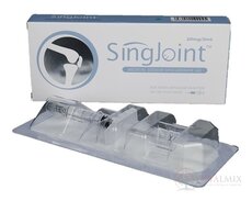 SingJoint intraartikulární gel 20 mg s lékařským hyaluronátem sodným, v předplněné stříkačce 1x2 ml