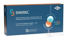 SINOGEL viskoelastický intraartrikulární roztok, v předplněné injekční stříkačce s jehlou 1x3 ml