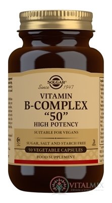 Solgar Vitamin B-komplex &quot;50&quot; cps 1x50 ks