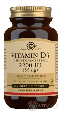 Solgar Vitamin D3 2200 IU cps 1x50 ks