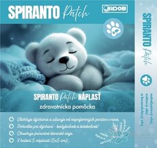 SPIRANTO Patch NÁPLAST - JADOB na uvolnění nosu a nosních dutin (5 x 5 cm) 1x5 ks