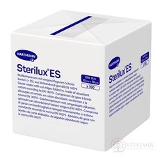 STERILUX ES kompres nesterilní se založenými okraji 13 vláken 8 vrstev (10cmx10cm) 1x100 ks